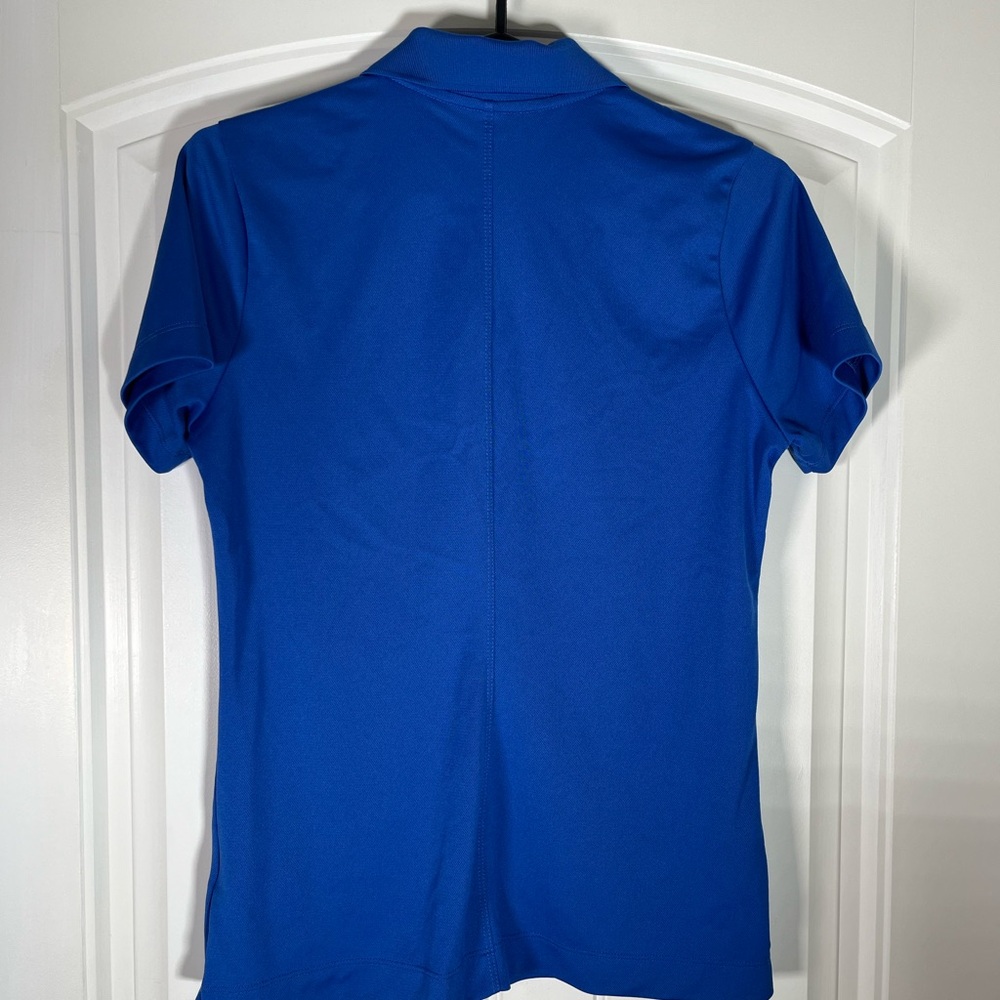 Nike Golf Dri Fit Women's Blue Polo Shirt - Picture 5 of 7